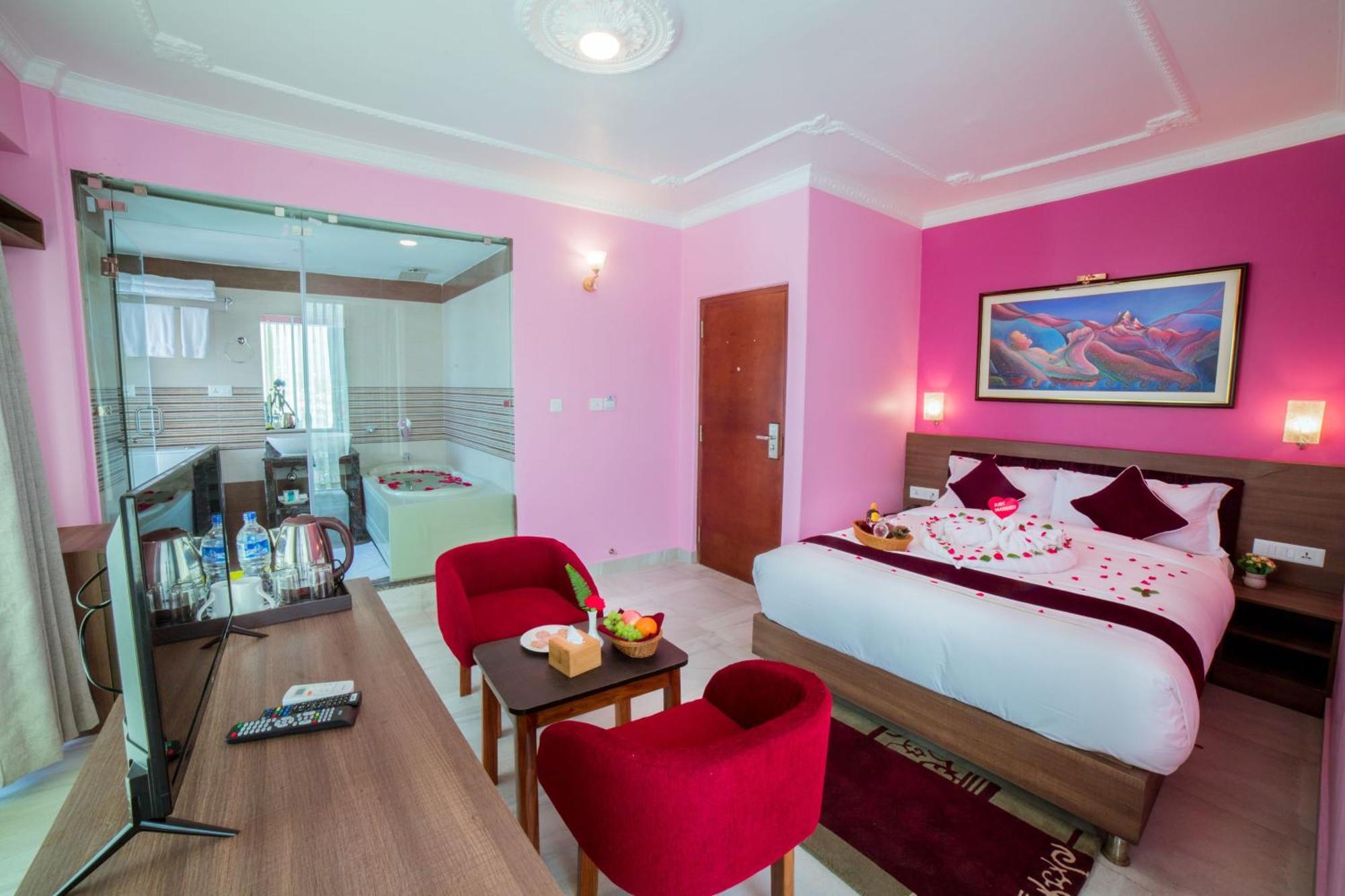 Hotel Task International Pokhara Exterior foto